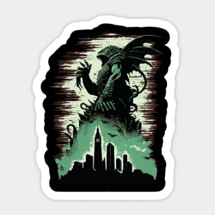 king cthulhu Sticker